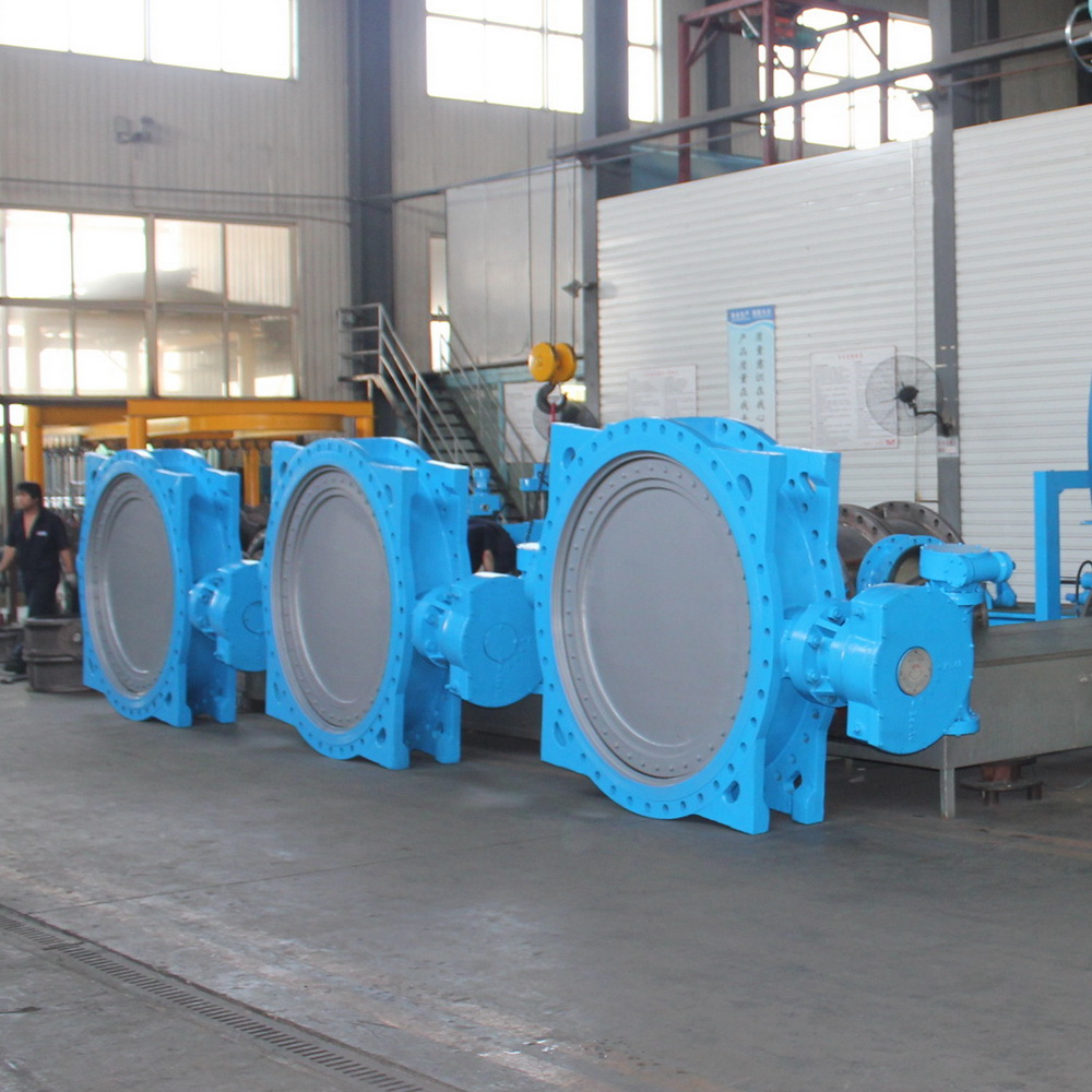 Chinese manufacturers customize dual flange high-performance butterfly valves to meet your needs with care