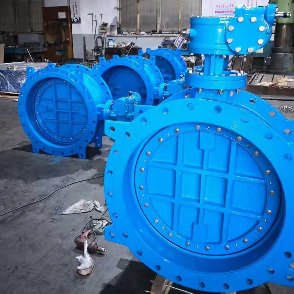 High quality Chinese double flange high-performance butterfly valve, a new chapter in engineering guarantee