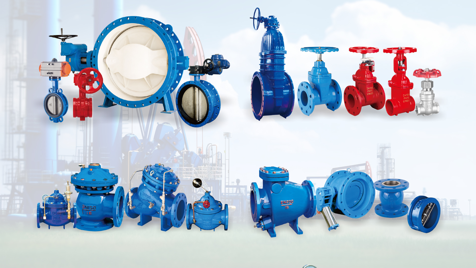 Chinese gate valve, Chinese globe valve and Chinese check valve: in-depth analysis of their respective functions and uses