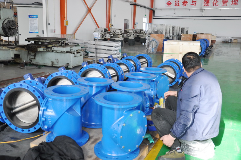 Valve manufacturing process and inspection process