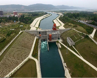 مشروع دعم إمدادات المياه في نانيانغ في منطقة استقبال مشروع نقل المياه من الجنوب إلى الشمال في مقاطعة خنان