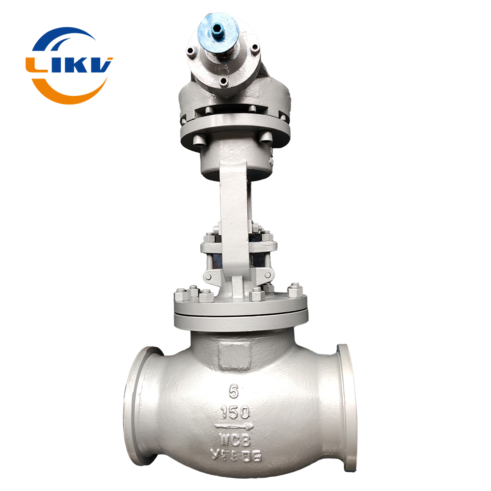 Chinese LIKE stainless steel flange globe valve J41H-1625C cast steel flange globe valve WCB steam globe valve DN20 25 40 50 80 100