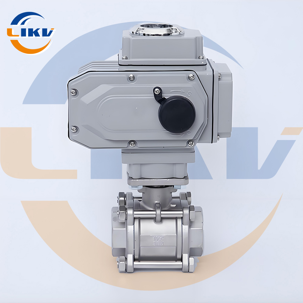 China Corrosion-Resistant Electric Threaded Ball Valve