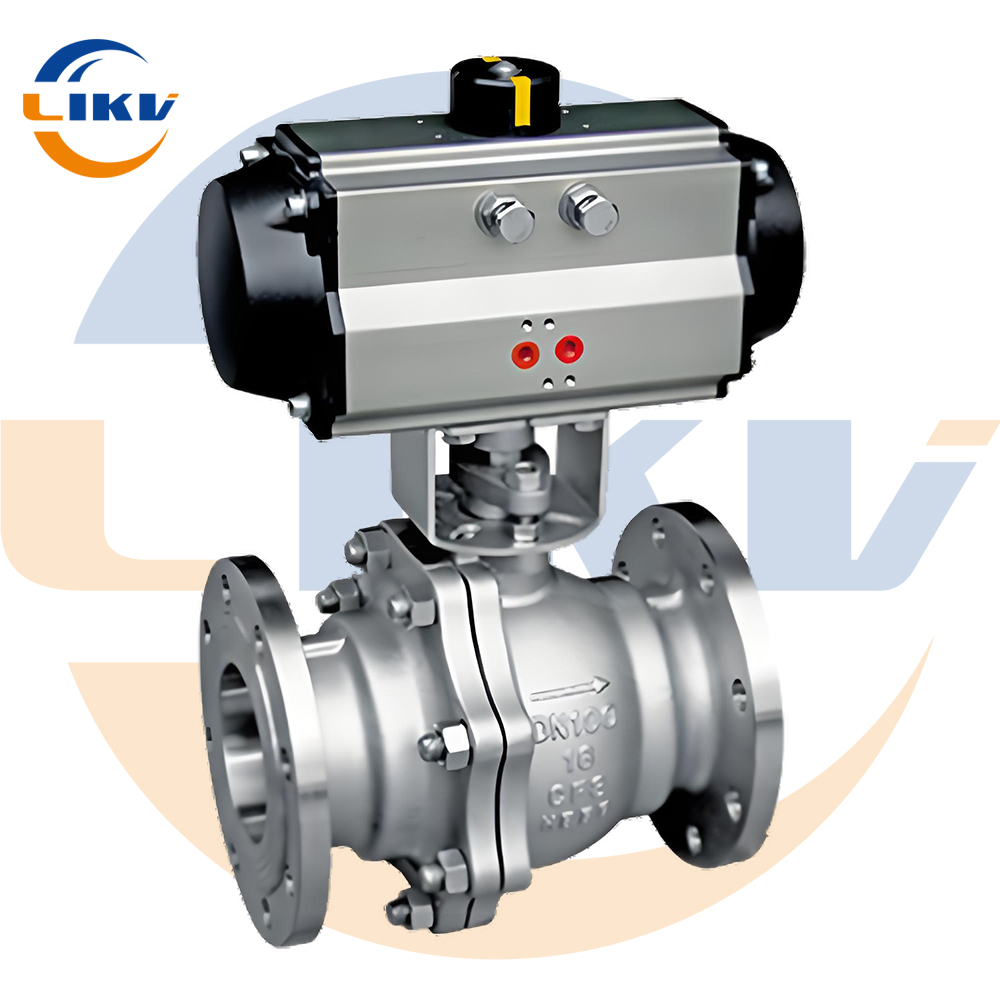 China Precision  Two-piece Pneumatic  Ball Valve - Fast Switching, Corrosion-resistant