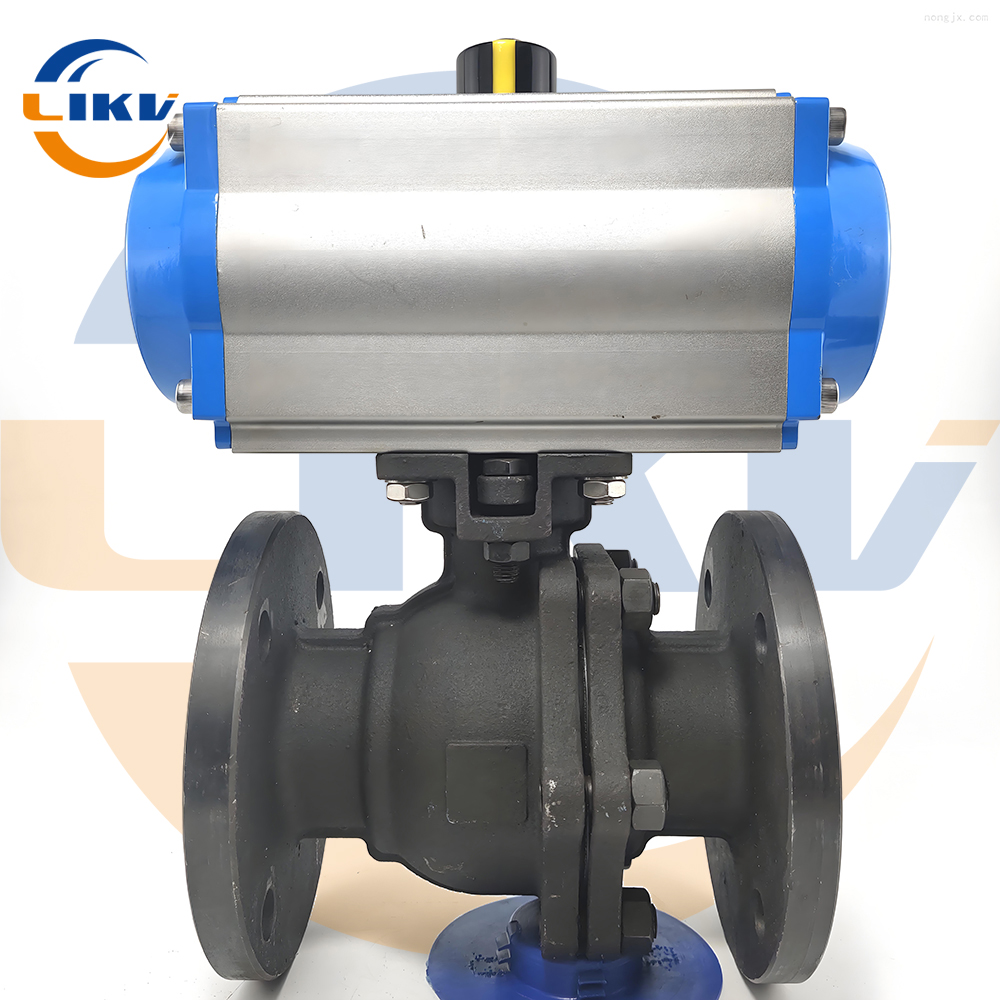 China High-Quality Carbon Steel Pneumatic Ball Valve