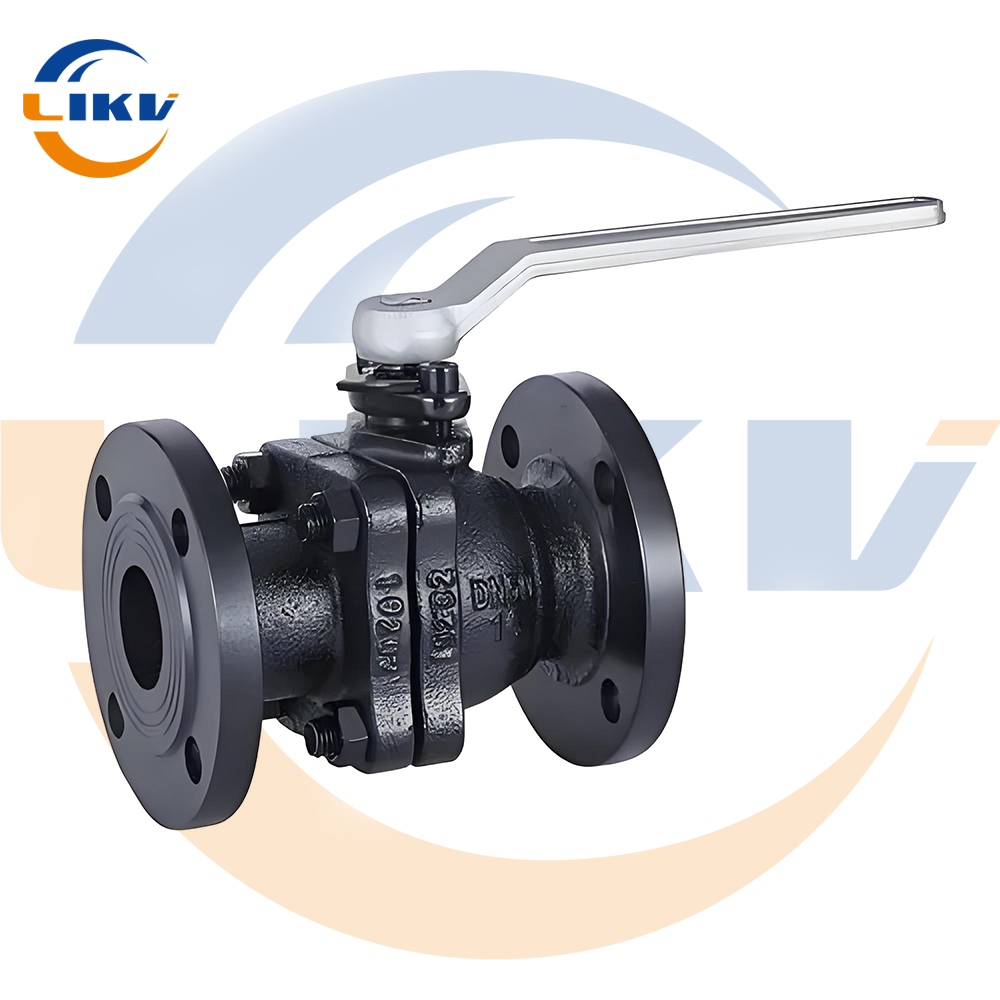 China High Performance Two-Piece Flange Ball Valve