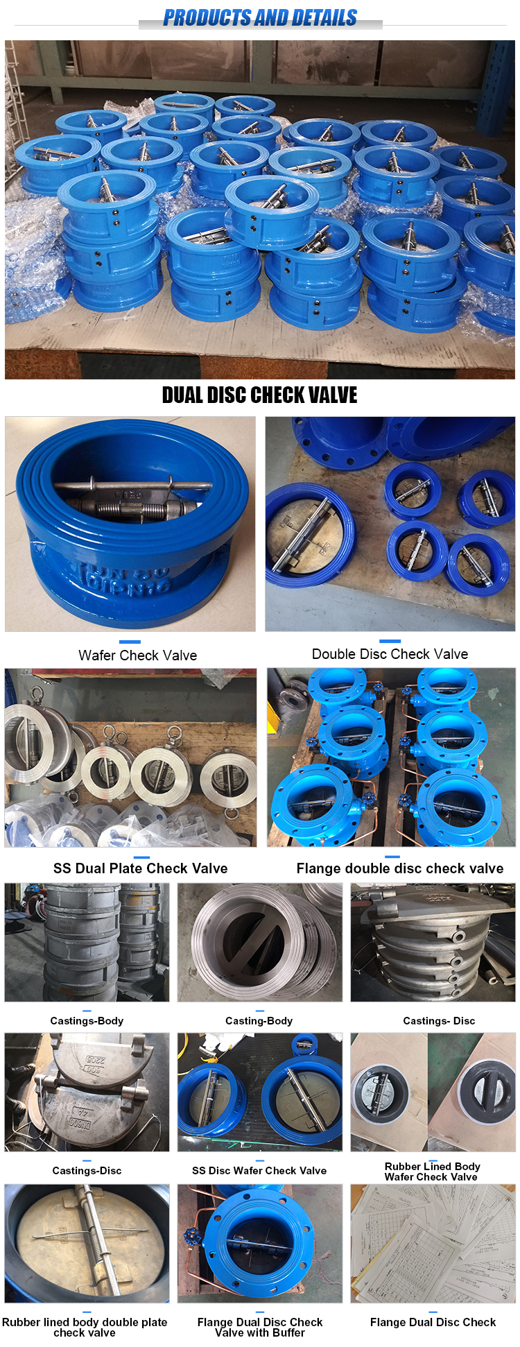 dual plate check valve