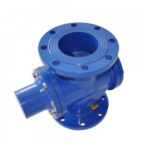 self-operated flow pressure control valve