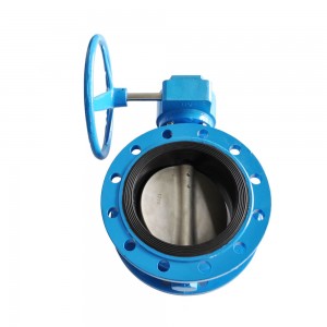 Free sample for China DIN Ductile Cast Iron Di Ci EPDM Seat Resilient Wafer Butterfly Valve