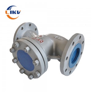 Factory Customized Dn50 Pn6 Pvc Material One Plate Check Valves