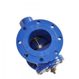 self operated flow pressure control valve