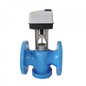 Intelligent balance of electric two control valve