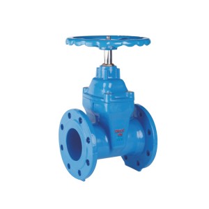Top Grade China Ductile Iron Rubber Seat Flange Knife Gate Valve
