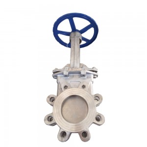 Factory Selling China Stainless Steel/Carbon Steel / Cast Iron Hand Wheel Knife Gate Valve
