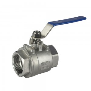Factory Promotional China Dn50 2inch/2way 3pieces 1000-Wog 12V/DC 316-Stainless-Steel Electric Actuated Ball Valve