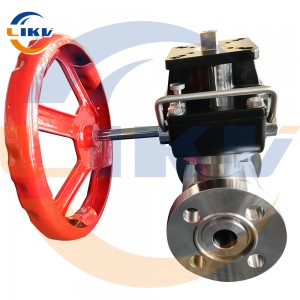 Handwheel head high-pressure forged steel flange ball valve – Q341F-100P, resistant to high pressure, corrosion, and reliable sealing, suitable for harsh working conditions