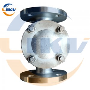 New 304 stainless steel swing check valve H44W-16P, flip flange connected check valve check valve 316, quality supplier direct sales!