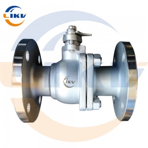 Gb សៀវភៅដៃ 304 stainless steel flange ball valve Q41F-16P, DN40, 50, 65, 80, 100 caliber optional