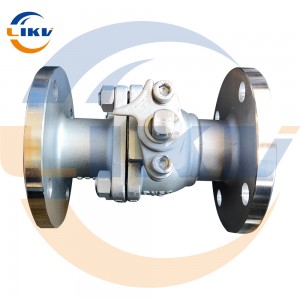 I-Gb manual 304 stainless steel flange ball valve Q41F-16P, DN40, 50, 65, 80, 100 caliber ngokuzithandela