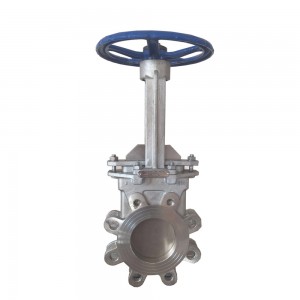 Factory Selling China Stainless Steel/Carbon Steel / Cast Iron Hand Wheel Knife Gate Valve