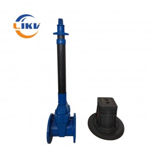 Factory Price China Bidirectional Knife Mud Gate Valves EPDM NBR Rubber Coated Wedge Soft Seal