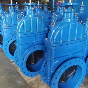 Discount Price China Likv 6 Inch Ht200 DN80 Pn16 Gate Valve with Hand Wheel Water Non Rising Resilient Seat Flanged Gate Valve