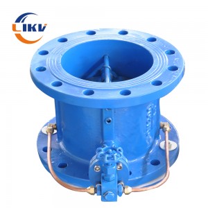 Wholesale Dealers of China DN40~DN700 Pn10 Pn16 Ductile Cast Iron Double Disc Dual Non Return Wafer Type Flap Check Valve
