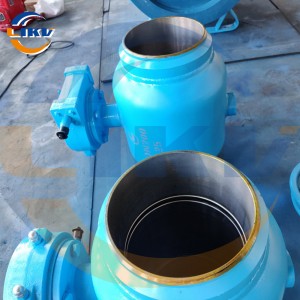 Fully Welded Ball Valve, Carbon Steel Natural Gas Heating and Ventilation Pipeline Ball Valve Q361F Turbine Welded Ball Valve DN200 PN25