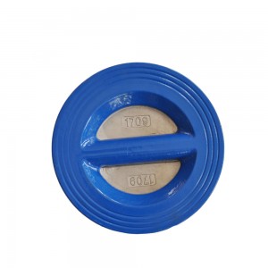 8 Years Exporter China Rubber Lined Dual Plate Check Valve ANSI150 Pn10 Pn16 JIS10K