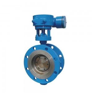 100% Original Factory Flange Double Eccentric Soft Seal Dn1000 Butterfly Valve