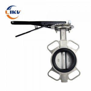 Well-designed Stainless Steel CF8 CF8m CF3 CF3m Wafer Butterfly Valve