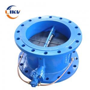 Wholesale Dealers of China DN40~DN700 Pn10 Pn16 Ductile Cast Iron Double Disc Dual Non Return Wafer Type Flap Check Valve