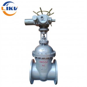 ODM Manufacturer Coal Slurry DN50-350 Wcb Hard Seal Electric Actuator Ductile Iron Ggg50 Lug Wafer Resilient Seat Pn10/Pn16/150lb Sluice Knife Gate Valve with Handwheel
