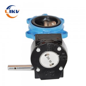 EPDM Rubber Seat Ductile Iron Wafer Butterfly Valve