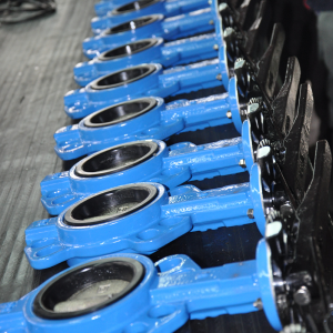 Wholesale OEM/ODM China Industrial Usage Metal Hard Sealed Butterfly Valve