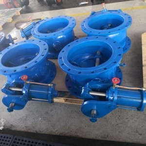 Butterfly Slow Closing Tilting Disc check valve