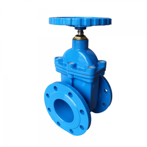 100% Original China DN100 Water Rubber Soft Seal Ductile Iron Flanged Ends Gate Valve