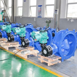 China Factory for China Di Body Manual Rubber Lining Wafer Butterfly Valve