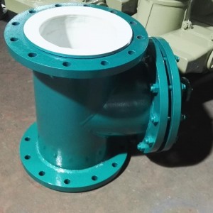 Class 150 Ductile Iron Straight/Baffled T- Filter strainer Valve