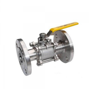 One of Hottest for China Ss Handle Light Grey Two Pieces Ball Valve with EPDM O-Ring