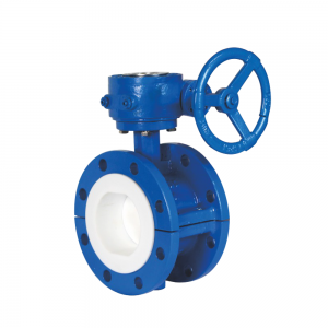 Europe style for China Double Flanged Pn16 Di Body Water Oil Gas Ductile Iron Medium D41 Butterfly Valve