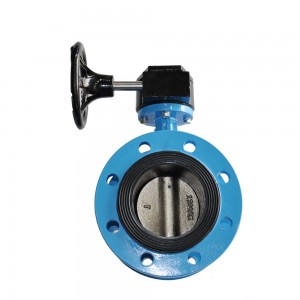 Fixed Competitive Price China Carbon Steel Body Ductile Iron Disc Pneumatic Wafer Butterfly Valve