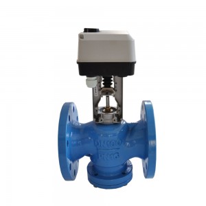 Intelligent balance of electric two control valve