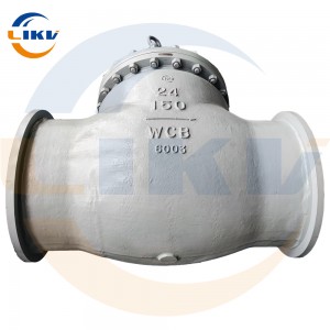 Xinès LIKE H44H-16C d'acer fos de brida d'acer al carboni vàlvula de retenció unidireccional DN50 80 100 200