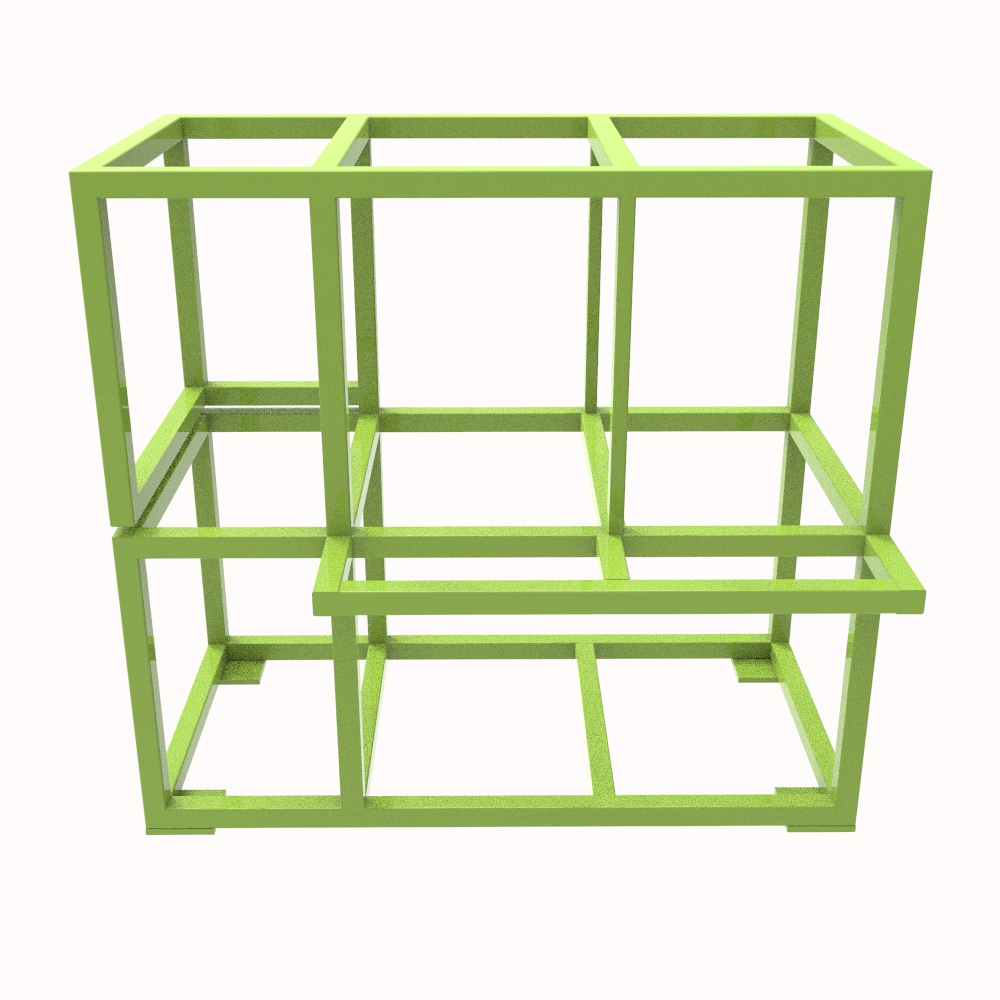 Metal Wire Display Shelf Household Storage Holders & Racks kanggo Nyimpen HYJD070204