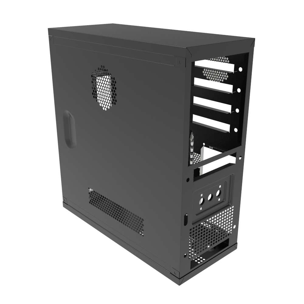 OEM Aluminum Vertical Gaming Computer Case HYJD070205