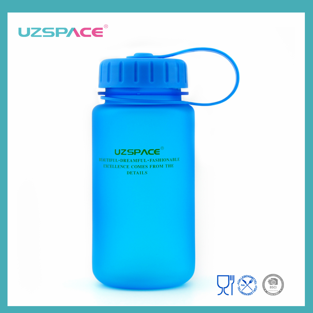 Рекламные пластиковые бутылки для воды UZSPACE Tritan без BPA, 350 мл