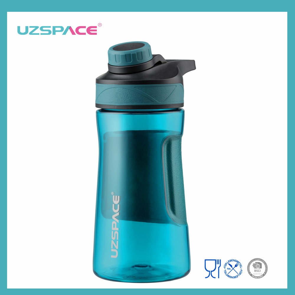 بطری های آب پلاستیکی بدون BPA 500 میلی لیتری UZSPACE با دهان گشاد تریتان