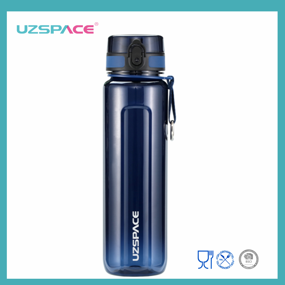 950ml UZSPACE Tritan BPA Gratis Botol Air Olahraga LFGB Plastik