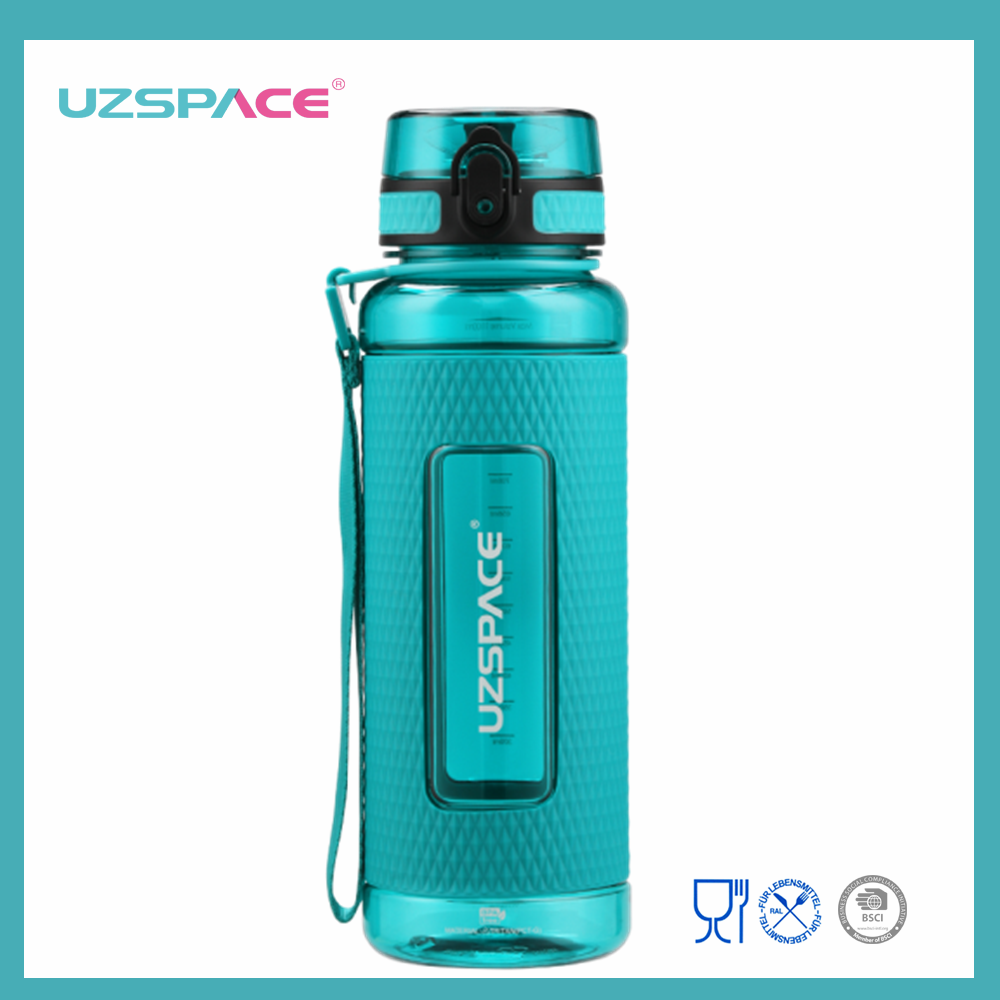 UZSPACE プレミアム落下防止、漏れ防止、BPA フリー ウォーター ボトル